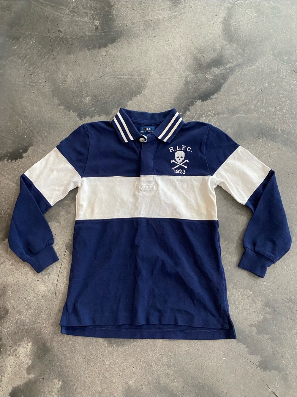 Polo Ralph Lauren Long Sleeve Polo Sz 7 Kids
(Jul A-1)